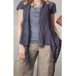 Cabi 286 cottage open cardigan blue small